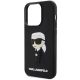 6. Karl Lagerfeld KLHCP14L3DRKINK iPhone 14 Pro 6.1" black/black hardcase Rubber Ikonik 3D