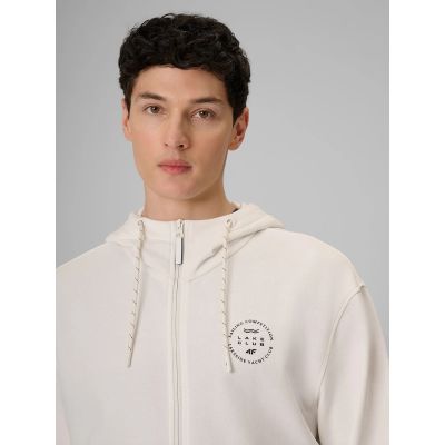 5. Men's regular hooded sweatshirt 4F 4FRSS26TSWSM2978-11S