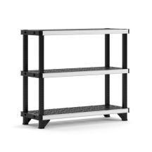 KETER 3-SHELF SHELVING UNIT 122x46x106cm