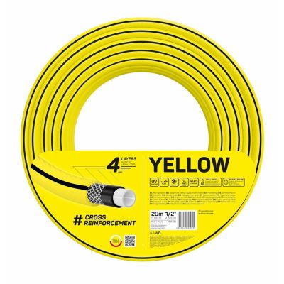 CELLFAST GARDEN HOSE YELLOW 3/4" 50m