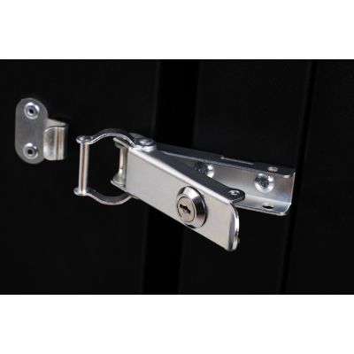 2. Digitus Unique 19" 12U 600x600 wall-mounted network cabinet, glass door, black, sectional, folded, 100kg