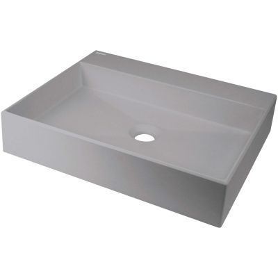 Granite countertop washbasin with tap space - 500x400 mm