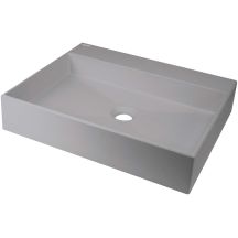 Granite countertop washbasin with tap space - 500x400 mm