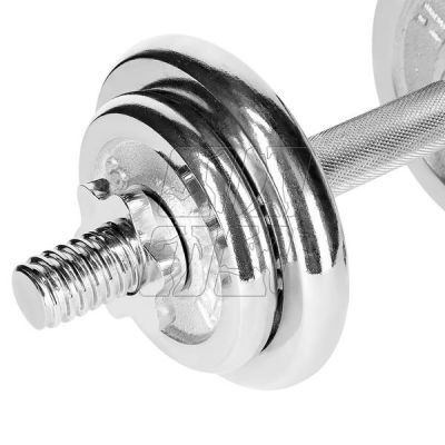 9. Barbells in a CHROME HMS 2x10kg STC20 case