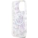 12. Guess GUHMP14LHCFWST iPhone 14 Pro 6.1" transparent hardcase Flower MagSafe