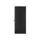 9. Lanberg WF01-6422-10B rack cabinet (22U; 1082mm / 600mm / 450 mm; wall-mounted; openable; 19''; black)