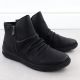 3. Women’s Black Waterproof Leather Ankle Boots – Rieker Z0056-00