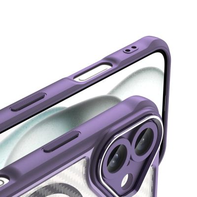 8. Leading Series MagSafe Silicone Case for iPhone 16 Plus - Purple