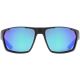 Uvex Sportstyle 233 P Polarized Glasses – black matt/mirror green