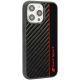 3. Audi Carbon Fiber Stripe iPhone 14 Pro Max 6.7" black/black hardcase AUS-TPUPCIP14PM-R8/D1-BK