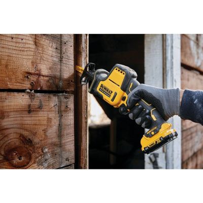 4. DeWALT DCS312D2-QW Reciprocating Saw 2800 spm Black, Yellow