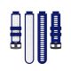 5. Silicone strap for Garmin G02 - navy blue and white