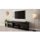 5. TV cabinet GRANERO 200x56.7x35 black/black combination