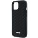 6. DKNY 3D Rubber Repeat Pattern case for iPhone 15/14/13 - black