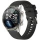 4. Smartwatch Gravity Silver Bracelet + Strap GT10-6