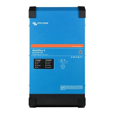 2. Victron Energy MultiPlus-II 24/3000/70-32 DPMP242305010 24V 3000VA inverter with 70A charger