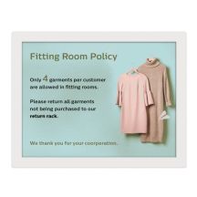 Philips 13BDL4150IW Digital Signage Flat Panel 33 cm (13") Wi-Fi UXGA White Built-in Processor Android 11 24/7