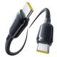 2. Baseus PicoGo 240W USB-C - USB-C Cable 2m - Black