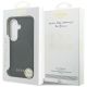 8. Guess Perforated Logo MagSafe Case for Samsung Galaxy S26 – Black