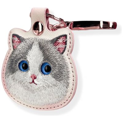 3. Nimmy Big Eyed Pet 2.0 Cat Tracker Case - Pink