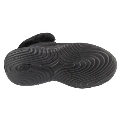 4. Skechers Bounder Pro – Cozy Fit Luxe 303371L-BBK Black, Size 29