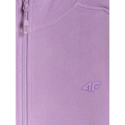 9. Women’s Slim-Fit Fleece Jacket with Stand-Up Collar 4F 4FRAW25TFLEF496-52S