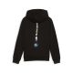 7. Puma BMW MMS Kids Kangaroo Hoodie Black