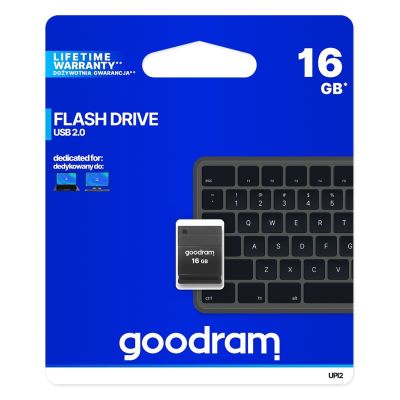 2. GoodRam Piccolo UPI2-0160K0R11 pendrive (16GB; USB 2.0; black)