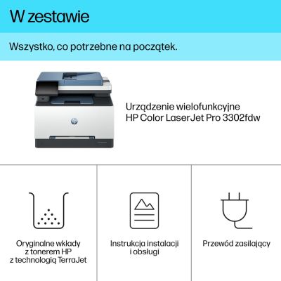10. HP Color LaserJet Pro 3302fdw All-in-One Printer