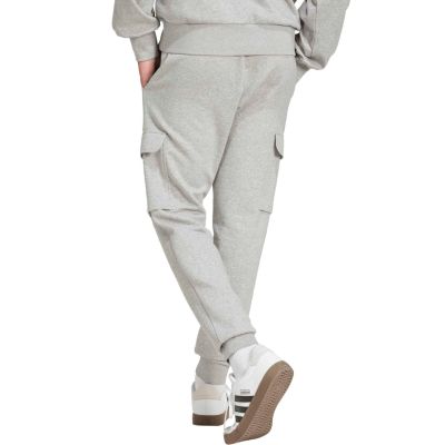 3. adidas Essentials Feelcozy Cargo Men's Pants Light Gray JE3823