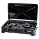 3. Ravanson K-02TB 2-burner portable gas stove (black)