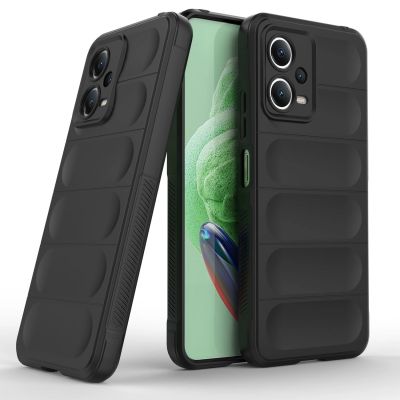 7. Magic Shield Case for Xiaomi Redmi Note 12 5G / Poco X5 5G Flexible Armor Cover Black