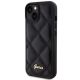 2. Guess Quilted Metal Logo case for iPhone 15 - black