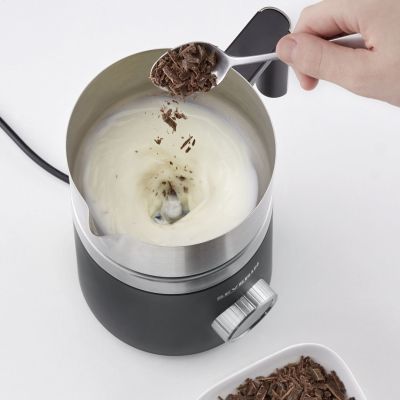 12. Severin Induction Milk Frother Spuma stainless steel black silver SM 3587 (SM3587)