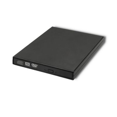 QOLTEC EXTERNAL DVD-RW RECORDER | USB 2.0 | BLACK