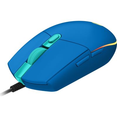 Optical G102 Lightsy Blue USB mouse 910-005801 Logitech