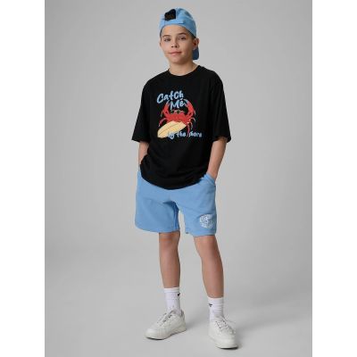 Boys' sweatpants 4F 4FJRSS26TSHOM0911-33S
