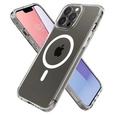 7. Spigen Ultra Hybrid Mag Case with MagSafe for iPhone 13 Pro - White