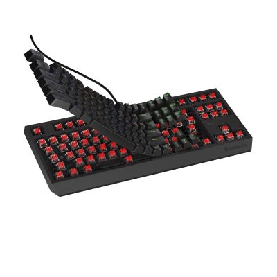 12. GENESIS Thor 230 TKL Gaming Keyboard USB + RF Wireless + Bluetooth QWERTY Black