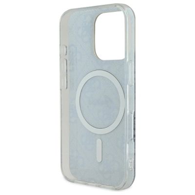7. Guess IML 4G MagSafe iPhone 16 Pro Case - Blue
