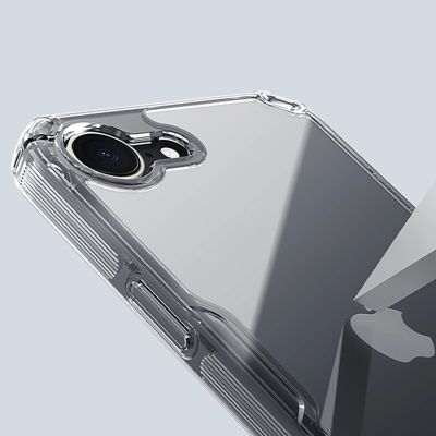 9. Nillkin Nature Pro Case for iPhone 16e / 17e - Transparent