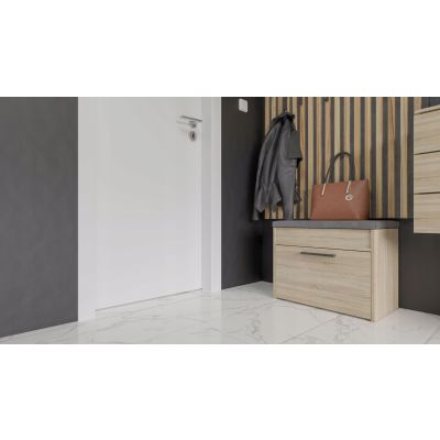 5. Shoe cabinet with storage PARMA MINI 60x35xH49 sonoma