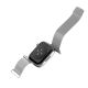 5. Puro Milanese Stainless Steel Strap for Apple Watch 42 / 44 / 45 / 49 mm - Silver
