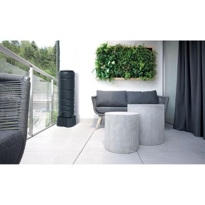2. RAINWATER TANK SET 110L VUELTA ANTHRACITE