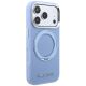 4. Karl Lagerfeld Ring Stand 360 Saffiano Classic Logo MagSafe Case for iPhone 18 Pro Max / 17 Pro Max - Light Blue