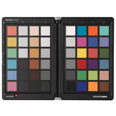 7. Datacolor SpyderCheckr - universal color standard 48 fields