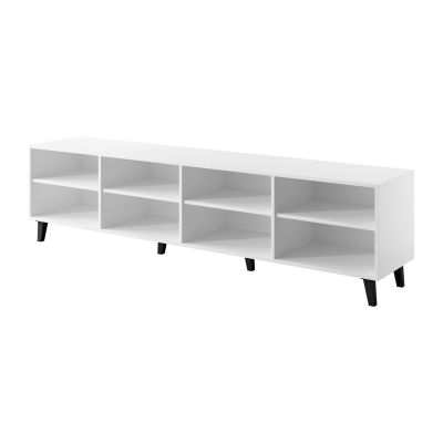 2. TV cabinet BARI 200x42x52 white matt