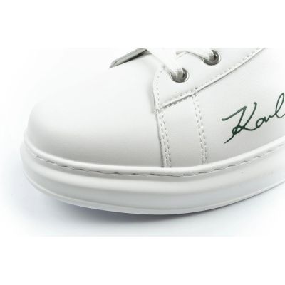 6. Karl Lagerfeld men's shoes sneakers Kapri natural leather white