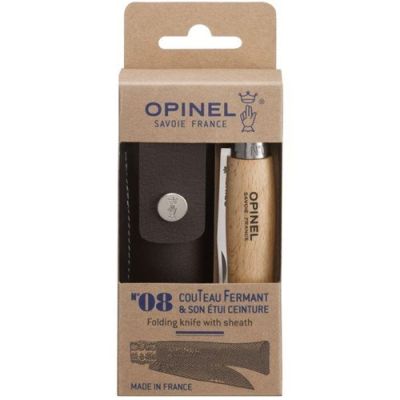 5. Opinel N°08 Camper/scout Wood