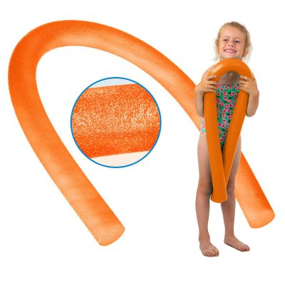 6. COMFY ORANGE NOODLE FOR LEARNING TO SWIMMING